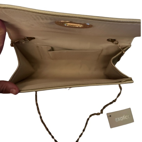 Exotic Purse with chain strap - Picture 3 of 3